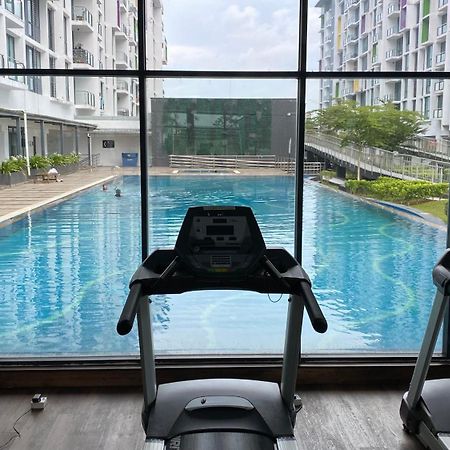 #1.3 Cozy 7Pax Large Beds 2B1R Vivacity Kuching Jazz Suites Exteriör bild
